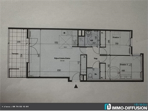 t3 à la location -   34000  MONTPELLIER, surface 68 m2 location t3 - UBI443684441